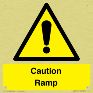 Caution Ramp